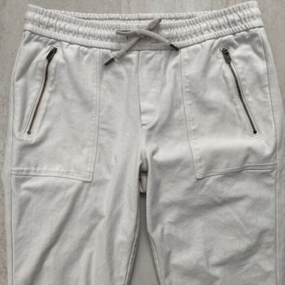 ATHLETA Birch Light Gray Farallon Jogger Pants Sz 4 - Picture 6 of 15